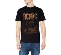 AC/DC T-shirt Brass Bells A500z Unisex Short Sleeves Black Medium
