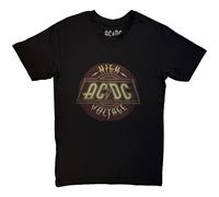 AC/DC Unisex T-Shirt High Voltage Vintage Black (XL)