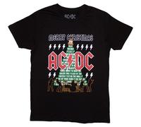 AC/DC - tshirt - Unisex - T-Shirts - Small - Short Sleeves - Merry Chr - A500z