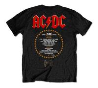 AC/DC Unisex T-Shirt: Minnesota '80 (Black)
