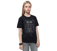 AC/DC - Vintage Cannon Swig [Kids T-Shirt] 9-10 Years [Black]