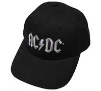 AC/DC Voltage Band Logo Baseball Cap One Size Black