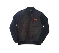 Voltage Band Logo Quilted Jacket AC/DC Black S