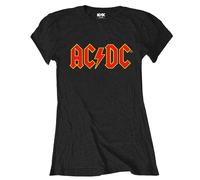 AC/DC Voltage Band Logo Skinny Fit T Shirt