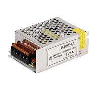AC/DC Voltage Converter Power Supply, 12V 5A, Universal Regulated Switch, Security Camera and LED Strip Light Compatible