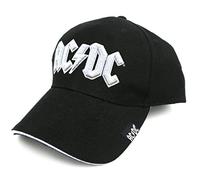 AC/DC White Logo Official Baseball Cap