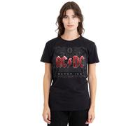 AC/DC Women's ACDC Black Ice Ladies T Shirt