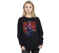 AC/DC Women's Angus Union Flag Lightning Sweatshirt