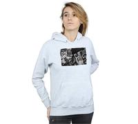 AC/DC Women's Badges & Posters Collection Hoodie in Grey | Size: Medium AC/DC Grey M