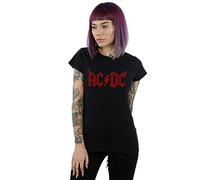 AC/DC Women's Horns Logo T-Shirt Black XX-Large