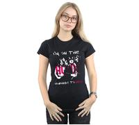 AC/DC Women's I´m On The Highway To Hell Cotton T-Shirt in Black | Size: XL AC/DC Black XL