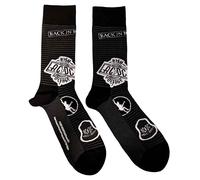 AC/DC Women's Icons Ankle Socks in Black AC/DC Black One Size