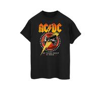 AC/DC Womens/Ladies For Those About To Rock 1981 Cotton Boyfriend T-Shirt BI5179