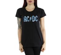 AC/DC Womens/Ladies Ice Logo Cotton T-Shirt BI514
