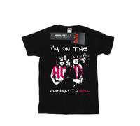 AC/DC Womens/Ladies I'm On The Highway To Hell Cotton Boyfriend T-Shirt BI5265