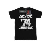 AC/DC Womens/Ladies Jailbreak 74 Cotton Boyfriend T-Shirt BI5546