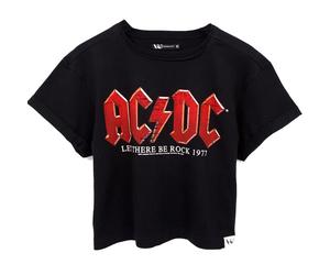 AC/DC Womens/Ladies Let There Be Rock T-Shirt NS6834