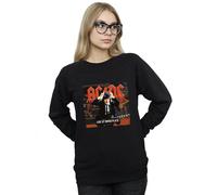 AC/DC Women's Live At River Plate Columbia Rrds Sweatshirt in Black | Size: XL AC/DC Black XL