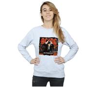 AC/DC Women's Live At River Plate Columbia Rrds Sweatshirt in Grey | Size: XL AC/DC Grey XL