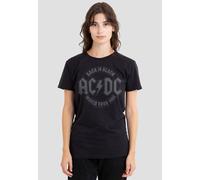 AC/DC Women's Tour Emblem T-Shirt, Black | Size: XL AC/DC Black XL