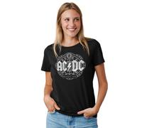 AC/DC Women's Woacdcrts059 T-Shirt, Black, XL