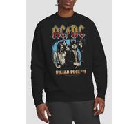 AC/DC World Tour '79 Crew Sweatshirt, Black AC/DC Black M