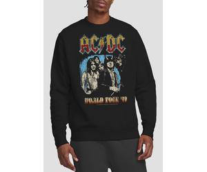 AC/DC World Tour '79 Crew Sweatshirt, Black | Size: Medium AC/DC Black M