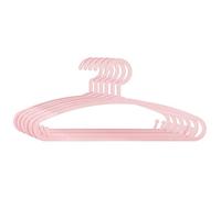 AC-Déco Plastic Hanger - Pack of 6 - Pink