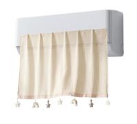 Ac Deflector Drape | No-Drill Comfortable Breeze Cover | Wall Mounted Ac Deflector | for Bedroom Living Room Hotel Dorm Meditation Space Seniors Pregnant Women