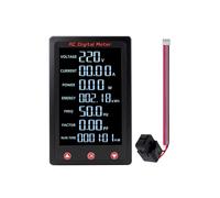 AC Digital Industrial Grade High Precise Electricity Meter 80-260V with Overload Alarm and Power Failure Protection