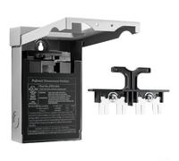 AC Disconnect Switch 30 Amp Outdoor 120/240 Volt Single Phase 2 Pole Pull-Out with Lockable Metal Box Weatherproof Design