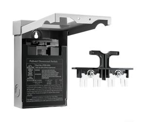 AC Disconnect Switch Box 30A, Outdoor Weatherproof Pull-Out Switch 120/240VAC Non-Fused for Air Conditioner HVAC Electrical