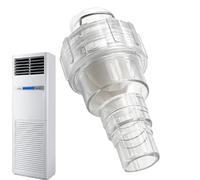 AC Drain Check Valve - Condensate Check ValvOdor Proof PVC with Sealed Flap
