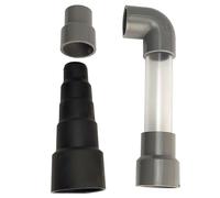 AC Drain Hose Adapter, Wet VAC AC Drain Adapter, Suction Hose to PVC Pipe Adapter - Handy AC Suction Hose Adapter, Compact Tool for Cleaning or Drain