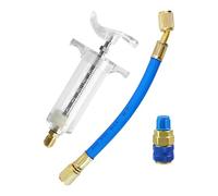 AC Dye Injector,Automobile Refrigeration Oil Filler | Multifunctional Refrigeration Liquid Injector for Marine, Automotive, Truck, Workshop, Car, Industrial