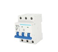 AC DZ47-63 6KA Miniature Circuit Breaker 3P DIN Rail Air Switch Overload House with Indication 1Pcs(50A)