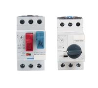 AC electronic starter Starter NS2-25 NS2-25X AE11 AU11 220V-390V Protection Thermal Switch Engine Protector Device Knob Button(NS2-25X,0.15-0.25A)