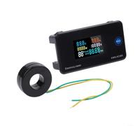 AC Energy Monitor 100A Digital Power Meter with Backlight for Voltage Current for frequency Analysis Household Electricity Usage Device