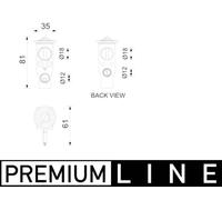AC Expansion Valve MAHLE Fits AUDI A4 Allroad B9 Avant A5 A6 A7 15-20 8W0816679