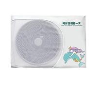 AC External Unit Cover Full Protection for Outdoor Unit | Adjustable accessory for all seasons in protective mesh for air conditioning from hotel office
