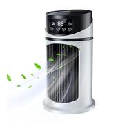 AC Fan for Bedroom | Cooling Fans That Blow Cold Air - Quiet Evaporative Humidifier, Adjustable Speeds Space Cooler for Travel Accessories Apartment Office Camping