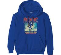 AC/DC Blow Up Your Video Blue Medium Hoodie