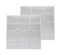 AC Filter - airConditioner Filtration Replacement, Vent airIntake Screen, Dust Capture Filter Pad, Cut to Fit Ventilation Media | Clean airSupport Across Living Room, Bedroom, Apartment