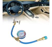 AC for R134A U Charging Hose With Rubber R134A Charging optimal performance and temperature control The gauge is easy to read Sturdy and ReliableMade from materials