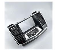 AC Front Grille Console Vent For Nissan For Teana 08-12 Central Frame Panel Instrument Air Conditioning Outlet Dangerous Light Switch CD Frame Assembly AC Vent Replacement