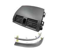 AC Front Grille Console Vents Car Center Dash A/C Outlet Air Vent Panel With Trim Strip For Corolla 2009 2010 2011 2012 2013 55670-02160