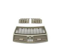 Ac Front Grille For Mercedes Benz S Class W220 1998-2005 Car Front Dashboard Left Right Center AC Vent Grille Outlet Panel Cover Trim Replace Front Air Grille(Yellow Middle)