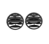 AC Grille Vent Panel 2Pcs Car Rear Air Conditioner A/C Air Outlet Grille 5ND819203 For Tiguan 2010 2011 2012 2013 2014 2015 2016 2017 Round Air Outlet Grille