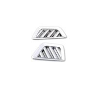 AC Grille Vent Panel For Peugeot 3008 5008 GT 2016 2017 2018 2019 2020 2021 2022 2023 Car Dashboard Air Conditioning Vent Outlet Cover Accessories