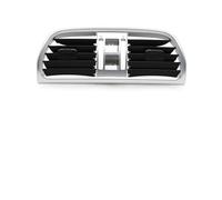 AC Grille Vent Panels For 911 For Carrera For Targa For GT2 For GT3 997 2004-2012 Car Center Air Conditioning AC Vent Grille Oulet Panel Cover Trim Centre Air Vent Outlet(Silver-Middle)